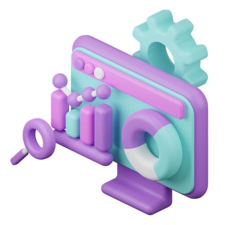 سئو 3d illustration of searchbox and seo